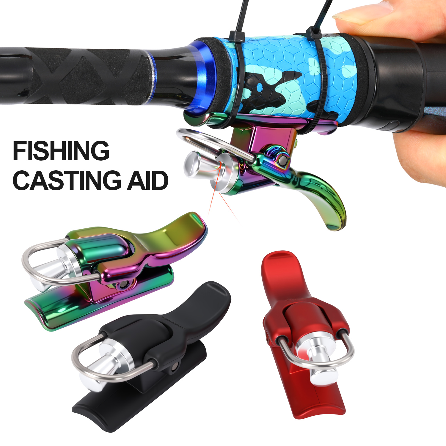 Fishing Line Dispenser - Sougayilang Fishing Finger Guard Alloy Lightweight