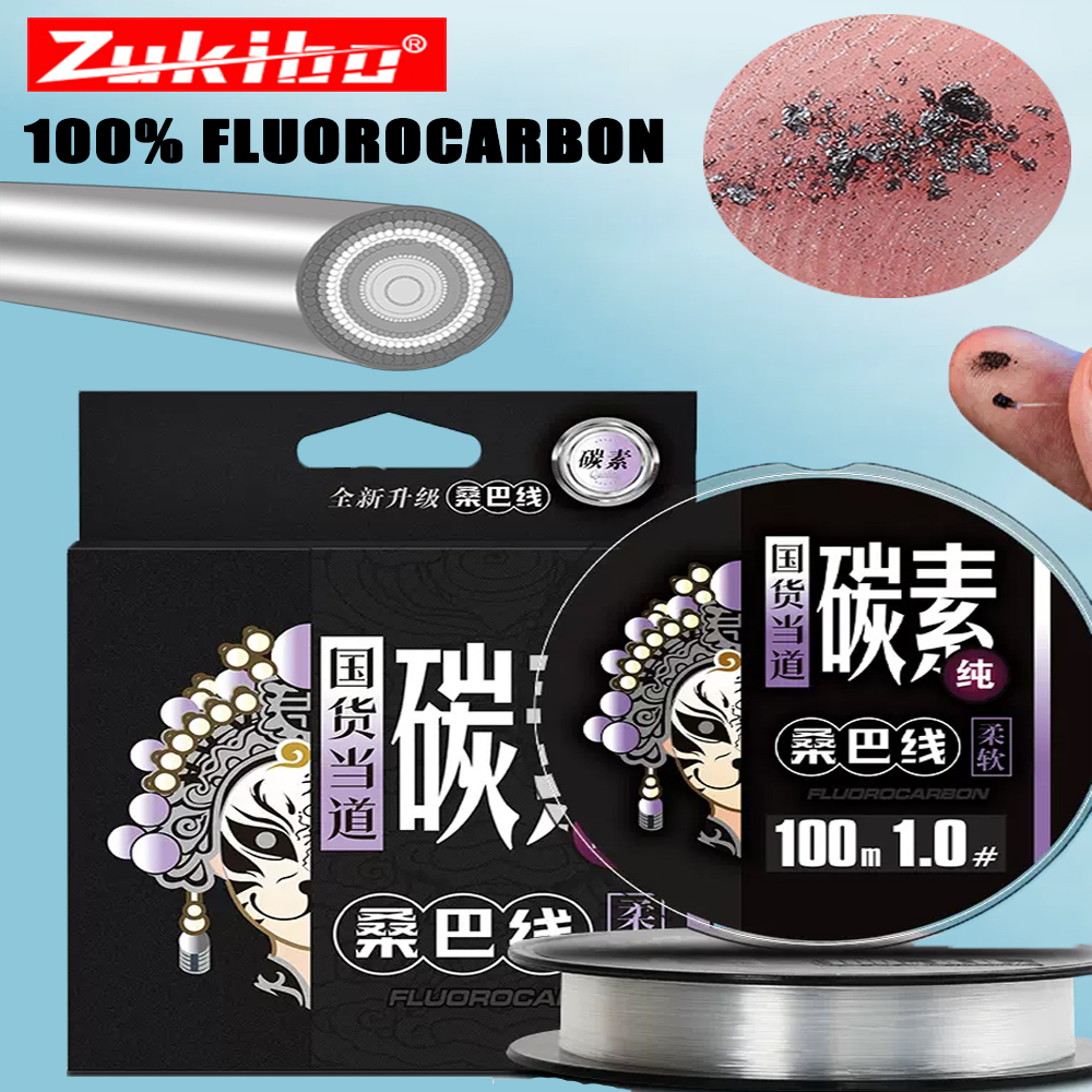 ZUKIBO Japan Fluorocabon 100%  - Copolymer Line ulasan dan harga
