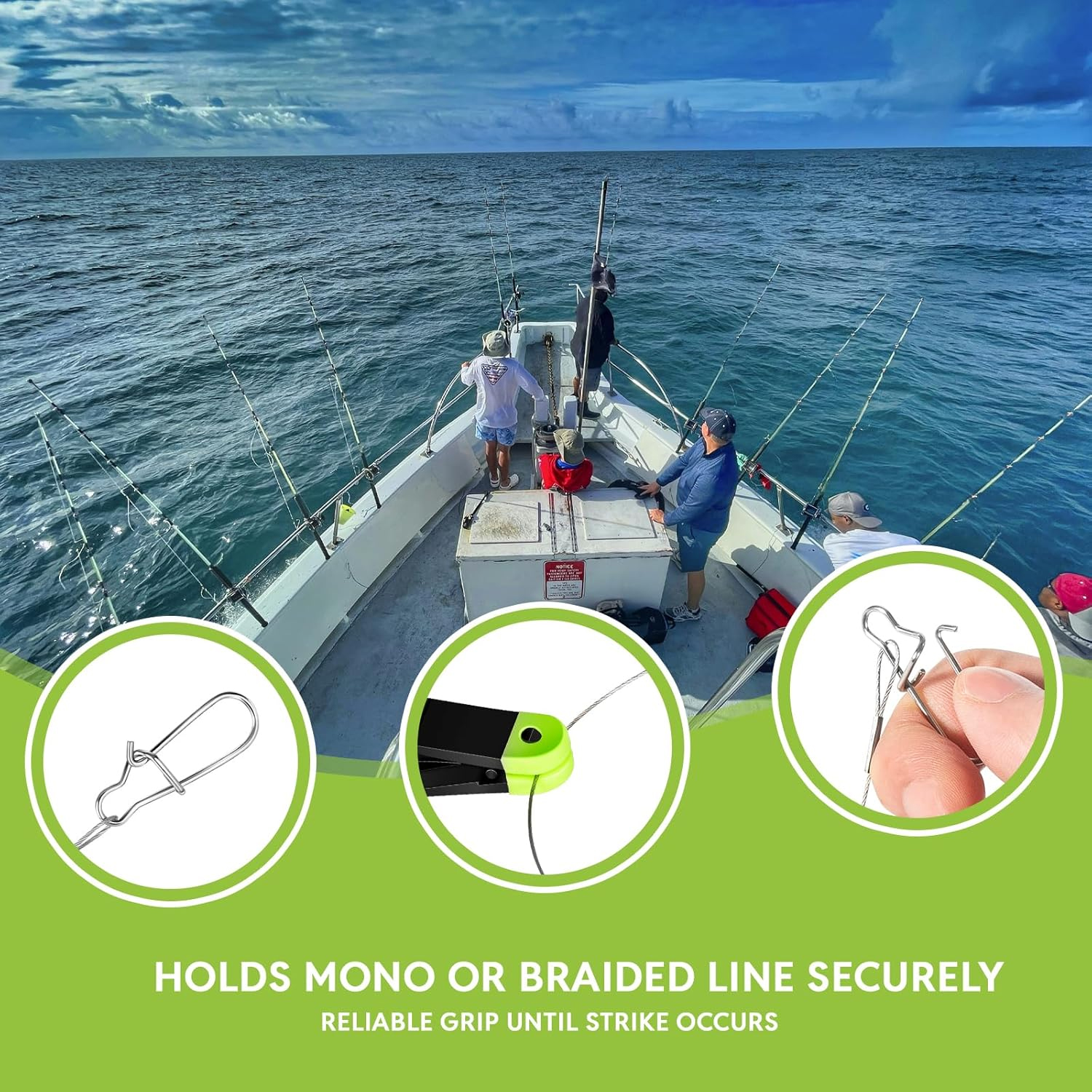 1181 Grip Line Release Clip fo - Leader Line ulasan dan harga
