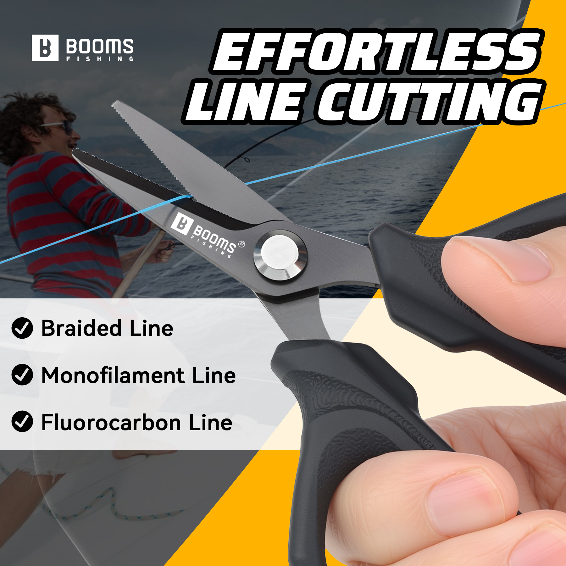 Booms Fishing S07 Stainless St - Fishing Line Box ulasan dan harga