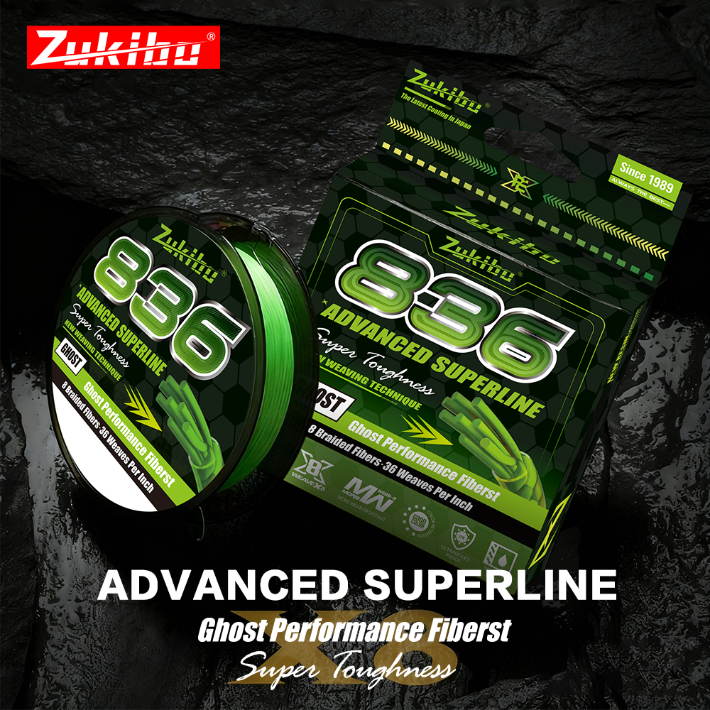 ZUKIBO Ghost 836 500M 8 Strand - Ice Fishing Line ulasan dan harga