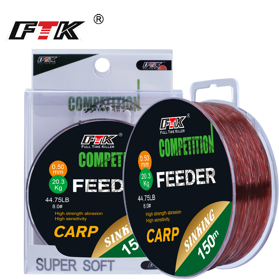 FTK  3D Invisible Carp Fishing - Copolymer Line ulasan dan harga