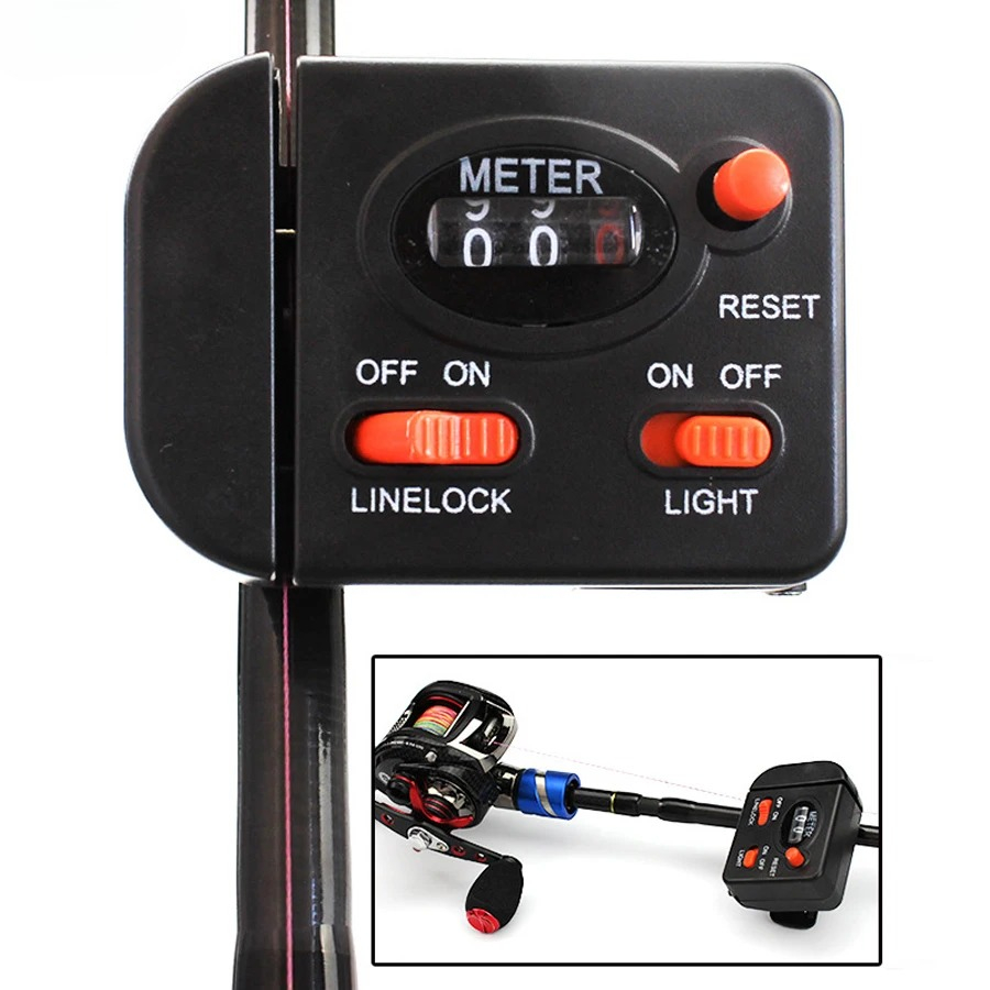 Digital Fishing Line Counter D - Fishing Line Winder ulasan dan harga