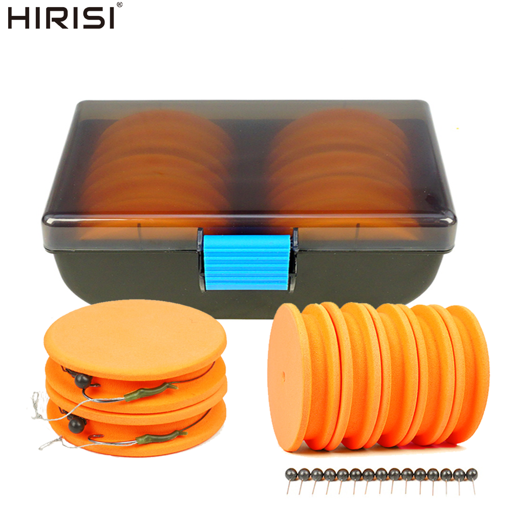 HIRISI 10Pcs/Box EVA Foam Fish - Fishing Line Box ulasan dan harga