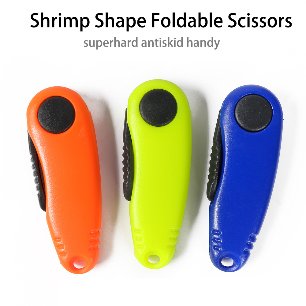 Shrimp-shape Foldable Scissors - Fishing Line Cutter ulasan dan harga