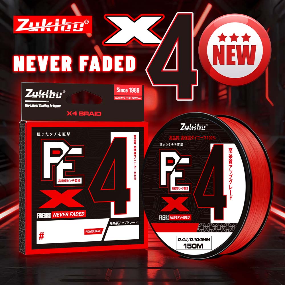 ZUKIBO Firebird Never Faded 4  - Ice Fishing Line ulasan dan harga