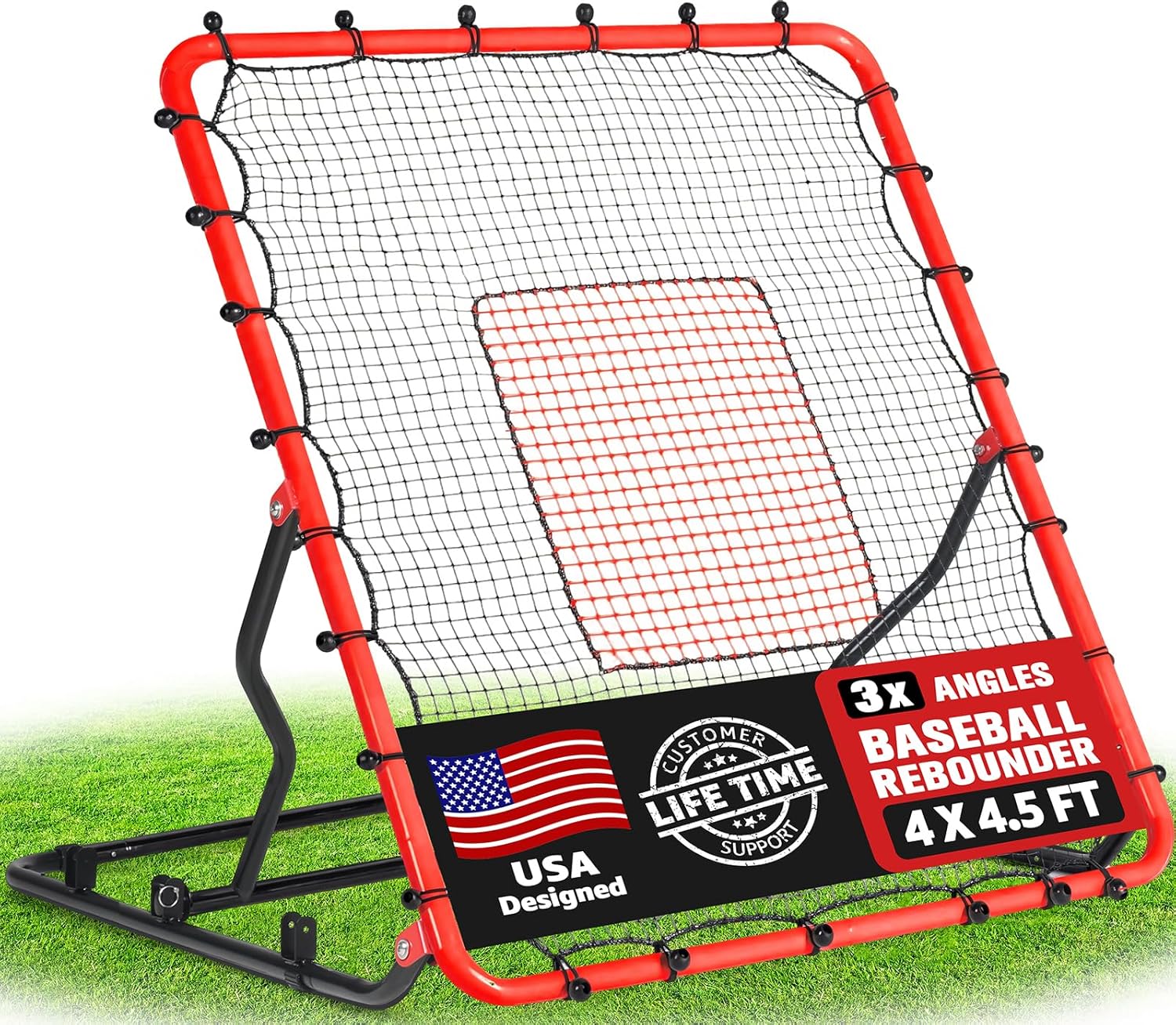 Baseball Rebounder Net, 3/5 Ad - Fly Line ulasan dan harga