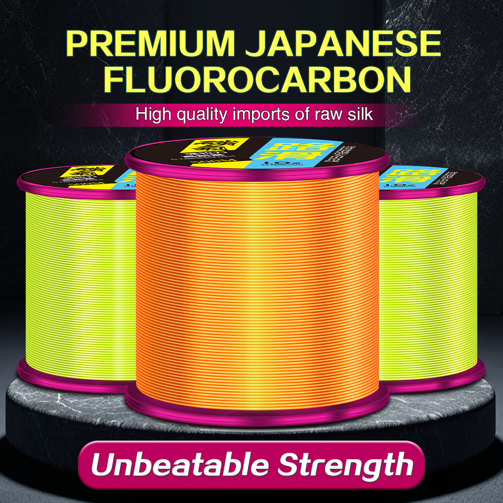ZUKIBO 500m Fluorocarbon Coati - Ice Fishing Line ulasan dan harga