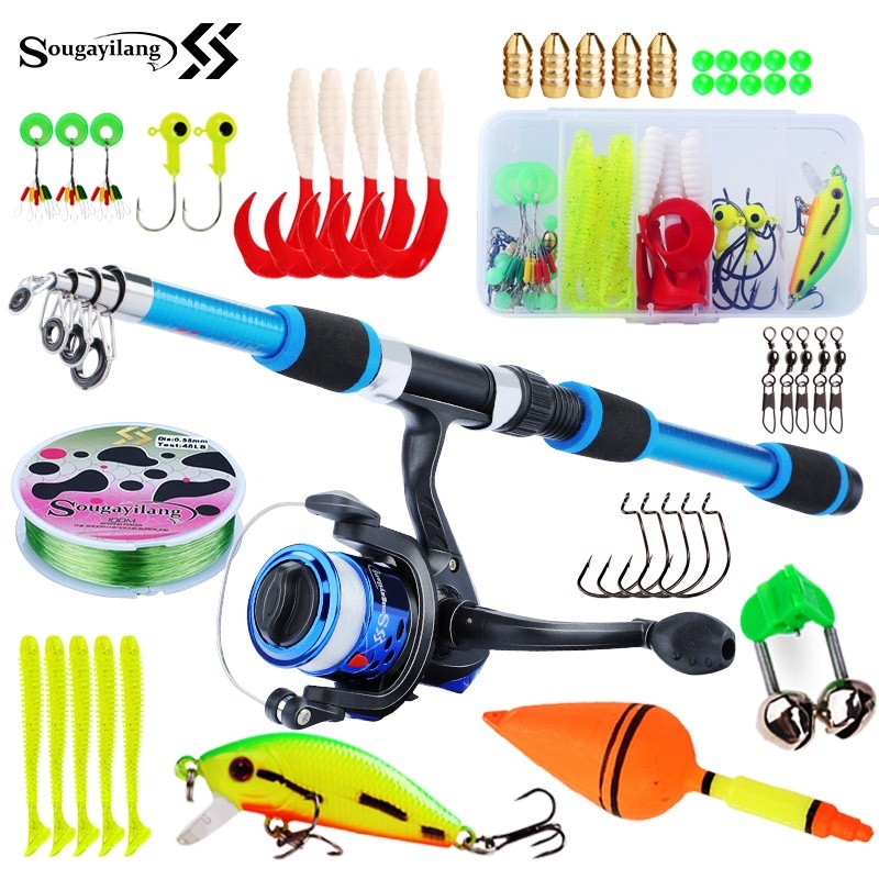 Sougayilang Kids Fishing Pole  - Fishing Line Spooler ulasan dan harga